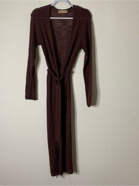 free people barbara tiered lace kimono in tobacco Free People | Intimates & Sleepwear | Free People Barbara Tiered Lace Kimono